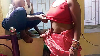 Bengali village housewife seduces and has sex with an electrician in this explicit video